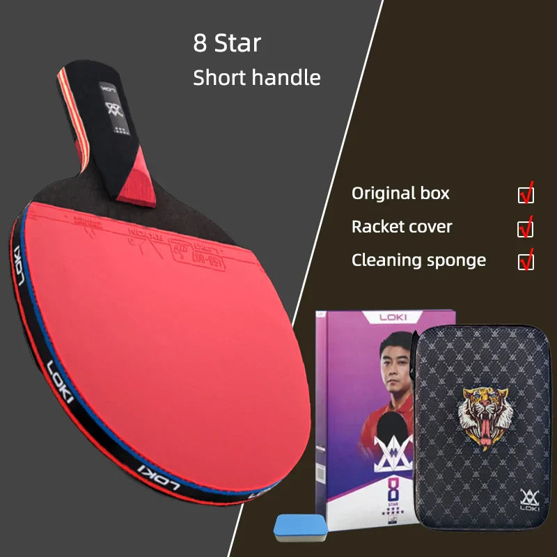 LOKI 9 Star Table Tennis Racket Professional 5+2