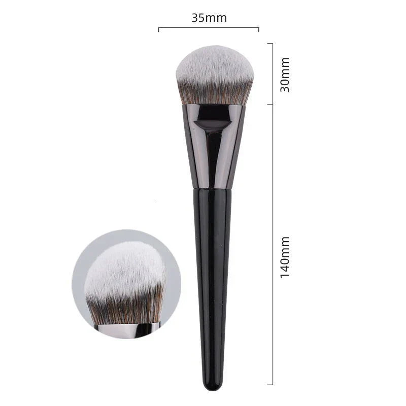 LOYBJ Professional Foundation Brush 47 Broom Head Liquid
