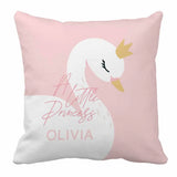 LVYZIHO Pink Cute Swan Crib Sheet Set, Custom