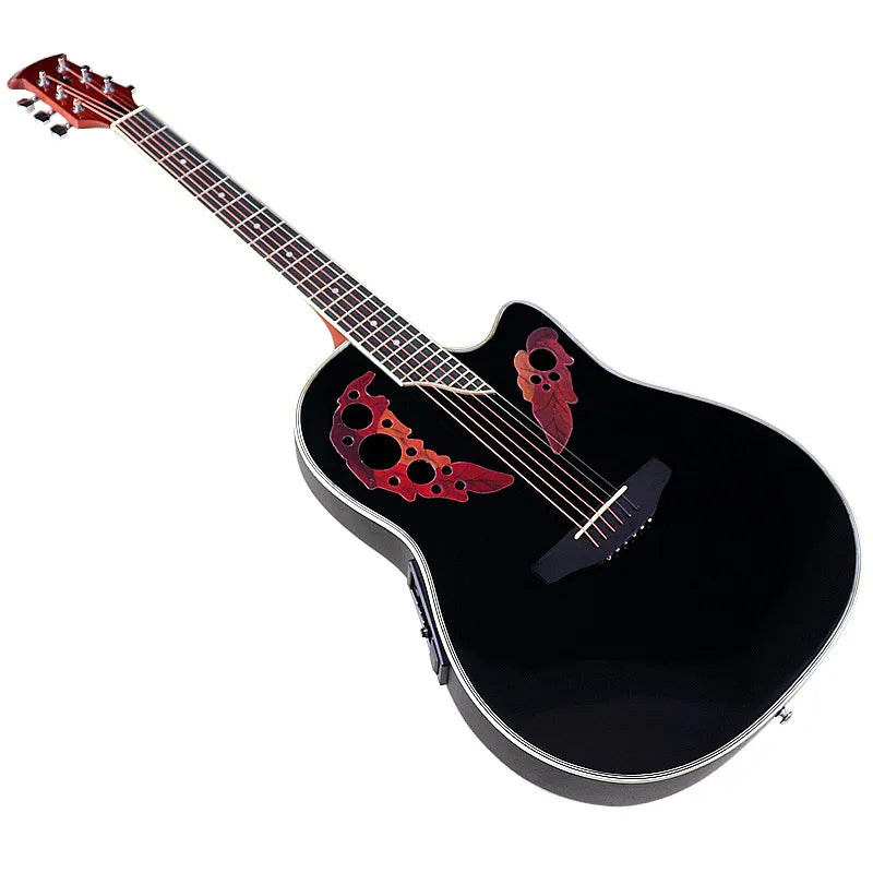 Laminated Spruce wood Electric Acoustic Guitar 6 Strings