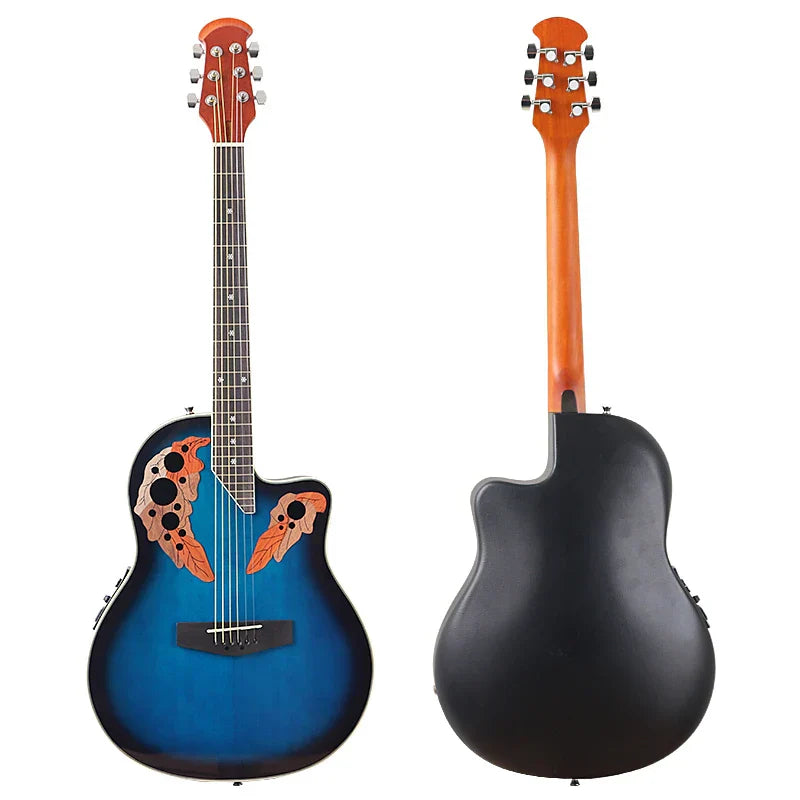 Laminated Spruce wood Electric Acoustic Guitar 6 Strings