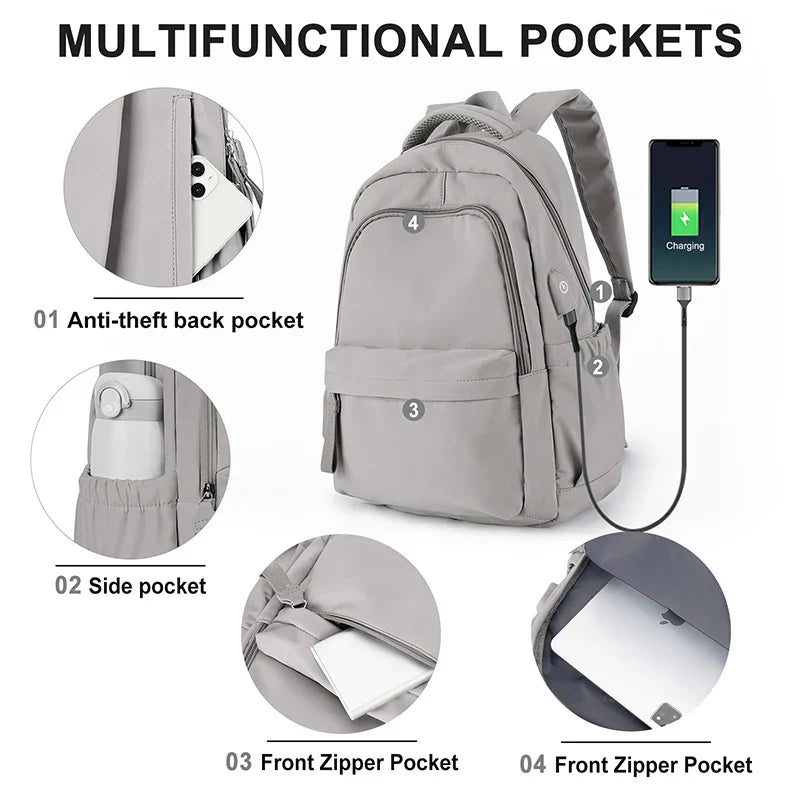 Laptop Backpack for Women Anti Theft Work Backpack