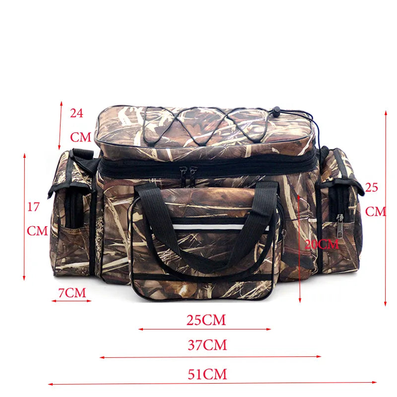 Large Capacity Fishing Bag Waterproof Multifunctional Lure Waist