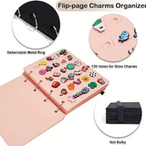 Large Capacity Shoe Charms Organizer Booklet Creative Book