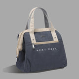Large Lunch Bag Women Waterproof Concise Convenient Fresh Cooler Bags Thermal Breakfast Food Box Portable Picnic Travel WY280