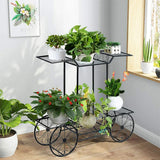 Large Metal Plant Stand Indoor 6 Tier Garden