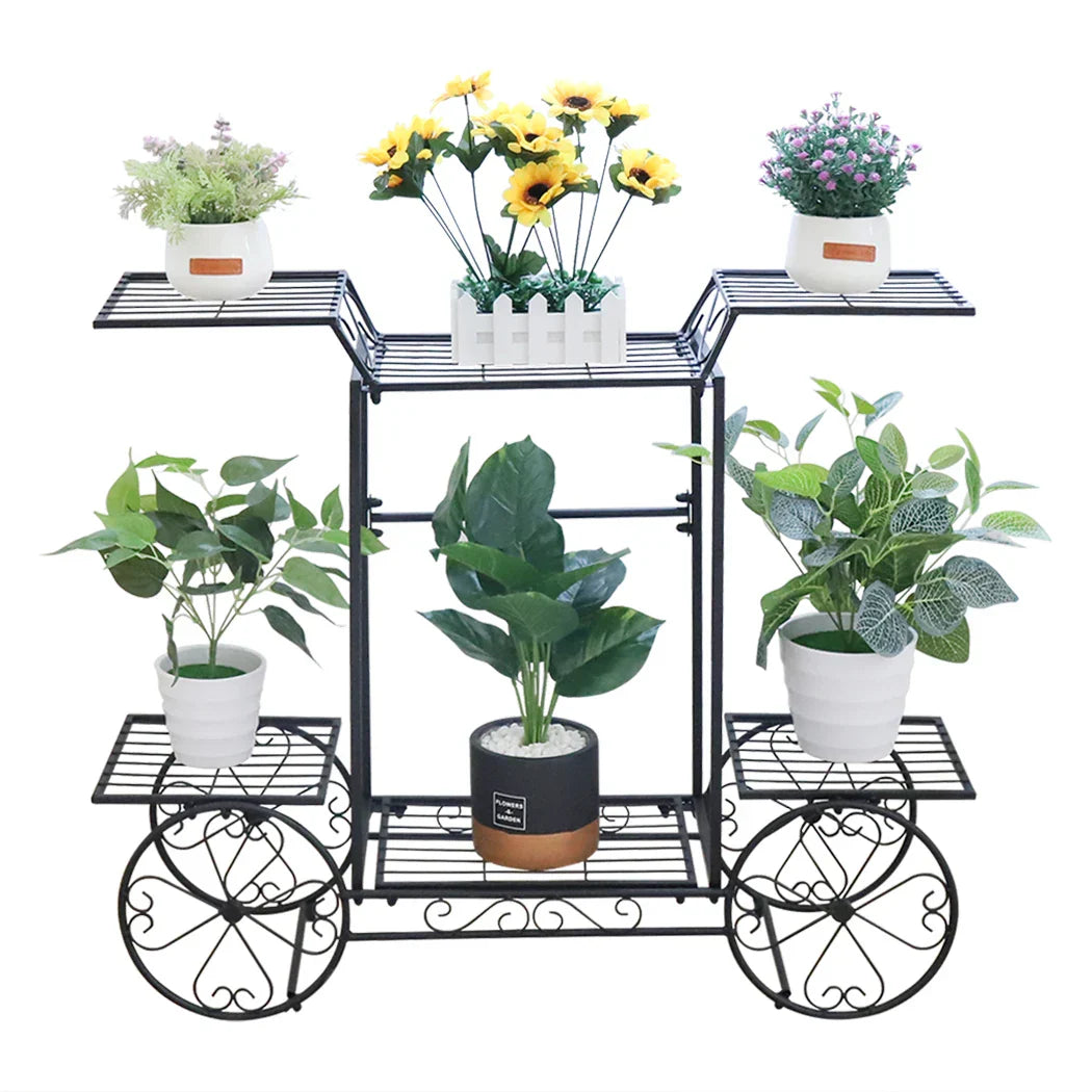 Large Metal Plant Stand Indoor 6 Tier Garden