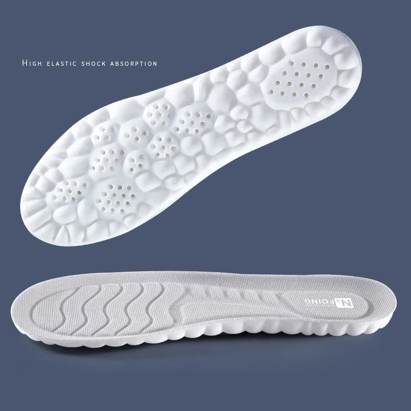 Latex Memory Foam Insoles for Women Men Soft