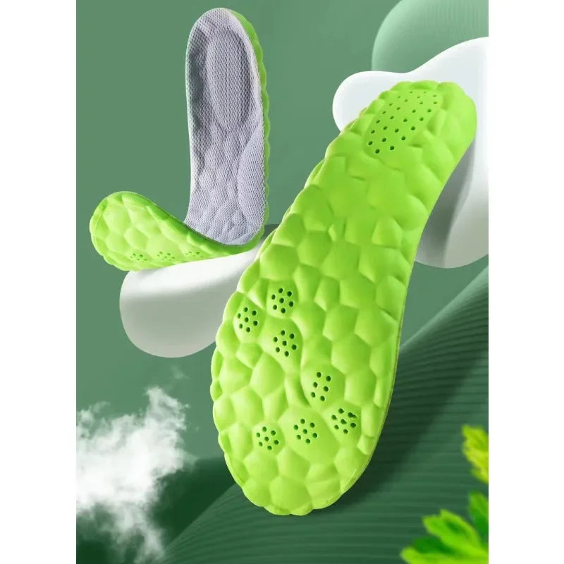 Latex Sports Insoles for Shoes PU Super Soft