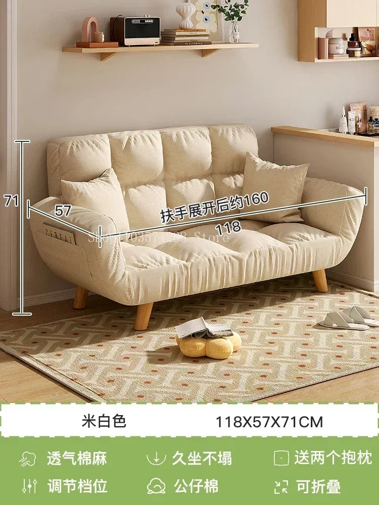 Lazy Couch Sofa Futon Nordic Bedroom Children Recliner