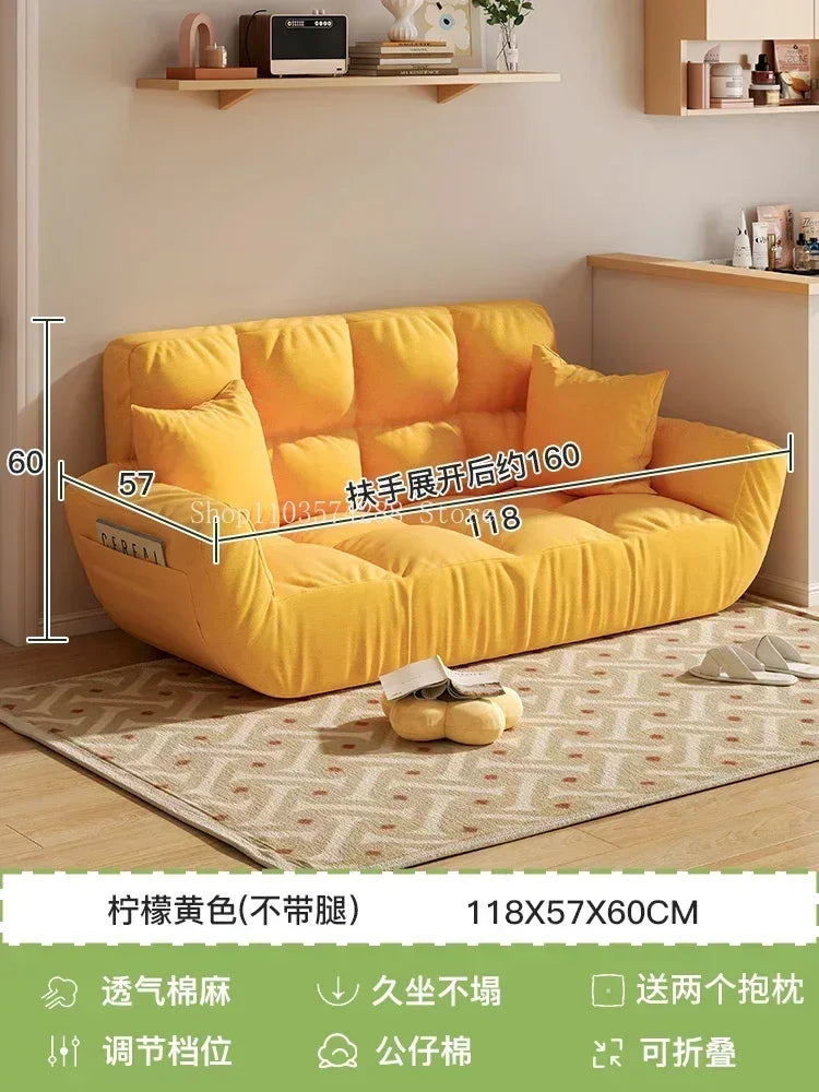 Lazy Couch Sofa Futon Nordic Bedroom Children Recliner