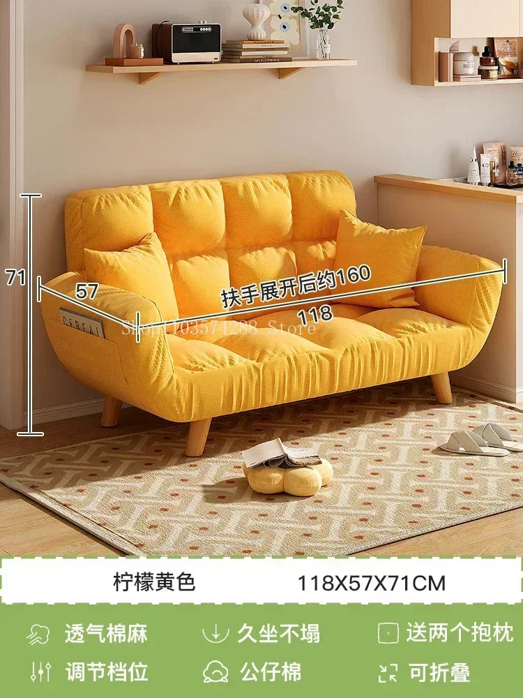 Lazy Couch Sofa Futon Nordic Bedroom Children Recliner