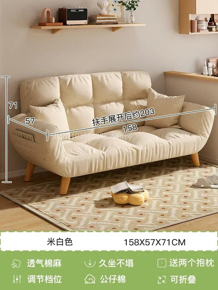 Lazy Couch Sofa Futon Nordic Bedroom Children Recliner