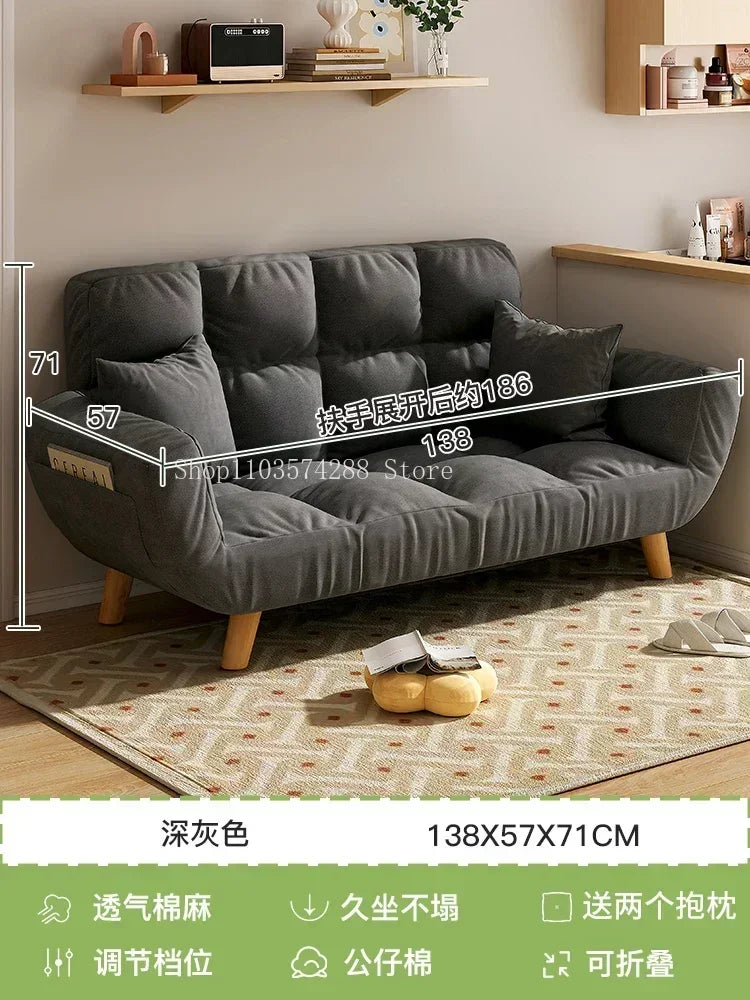 Lazy Couch Sofa Futon Nordic Bedroom Children Recliner