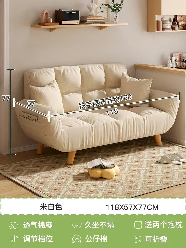 Lazy Couch Sofa Futon Nordic Bedroom Children Recliner