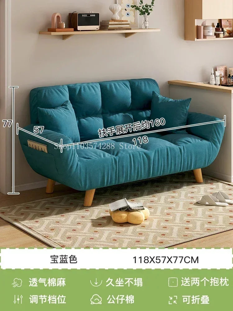 Lazy Couch Sofa Futon Nordic Bedroom Children Recliner