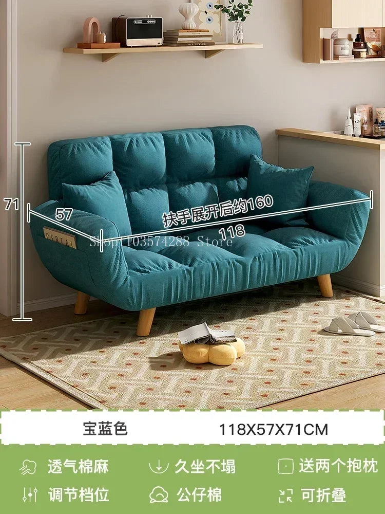 Lazy Couch Sofa Futon Nordic Bedroom Children Recliner