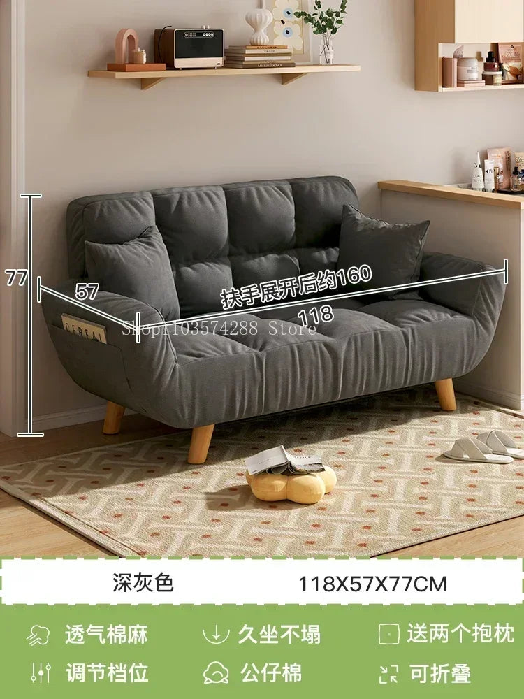 Lazy Couch Sofa Futon Nordic Bedroom Children Recliner