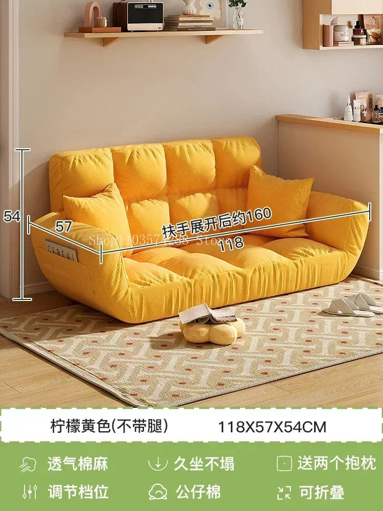 Lazy Couch Sofa Futon Nordic Bedroom Children Recliner