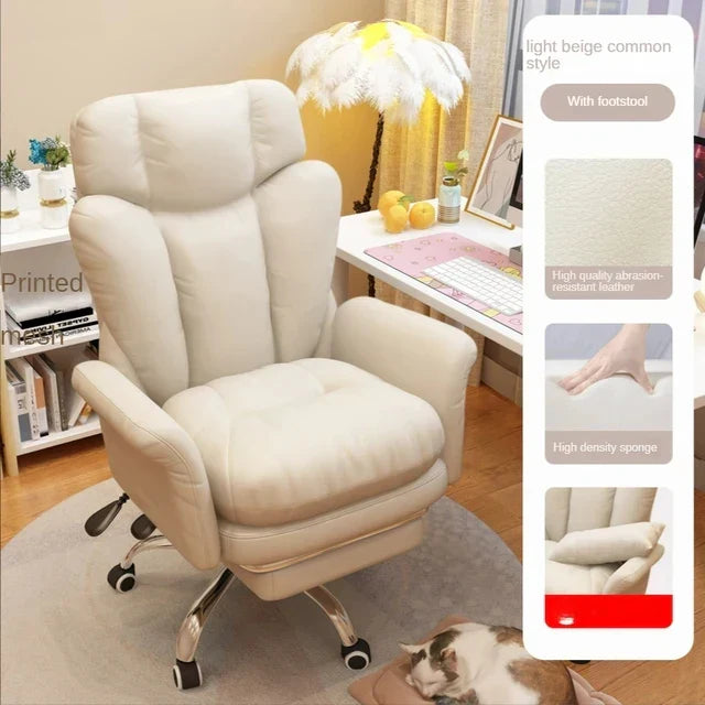 Lazy Sofa Chair Comfortable fluffy Ergonomics Home Computers