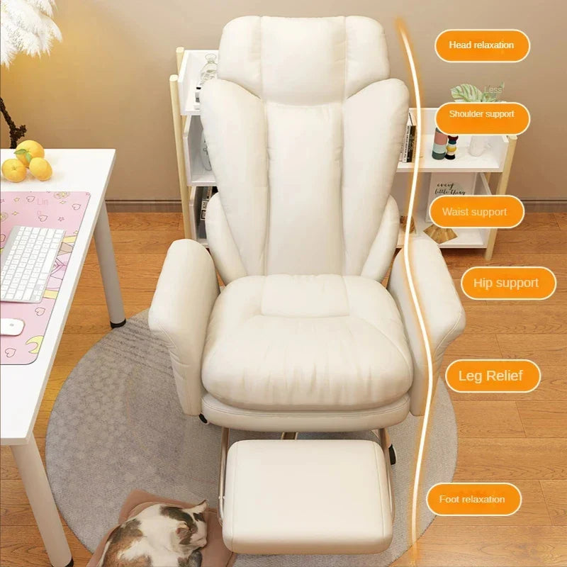 Lazy Sofa Chair Comfortable fluffy Ergonomics Home Computers