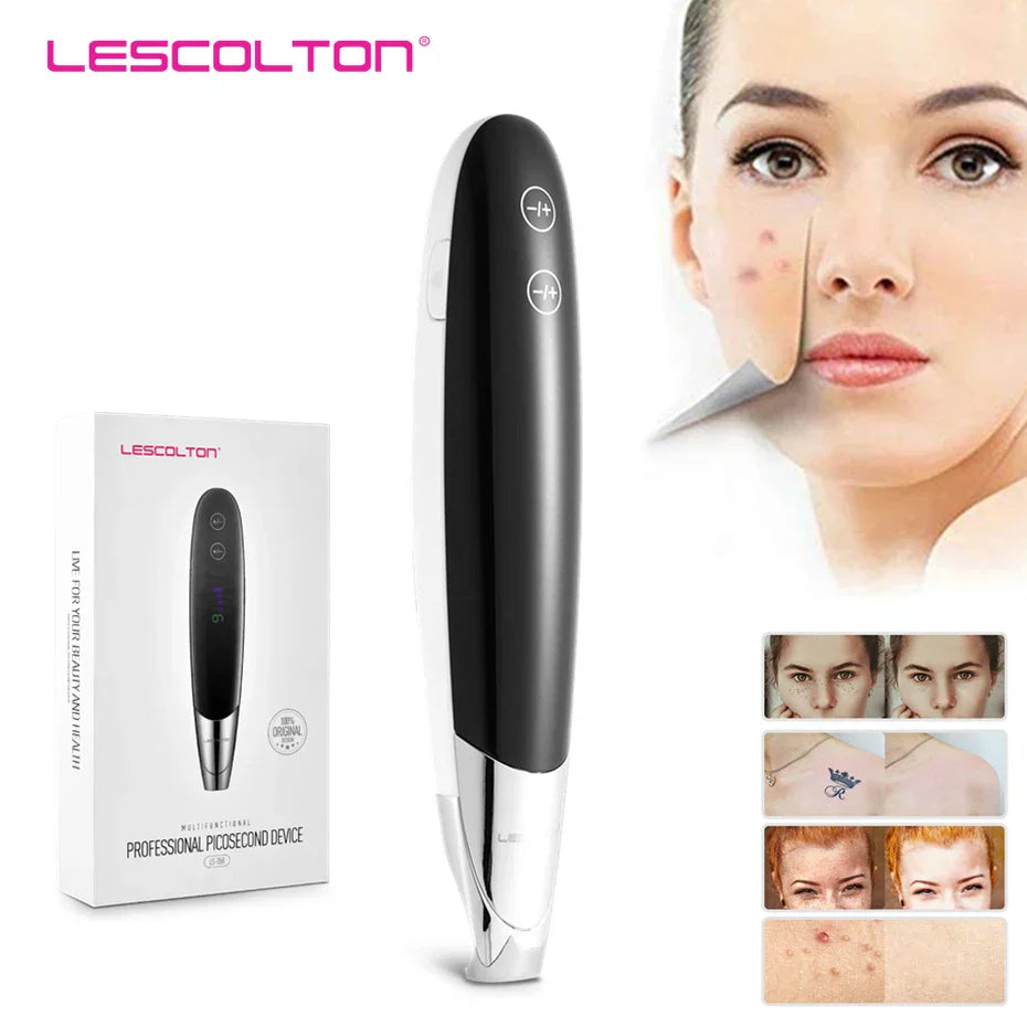 Lescolton Picosecond Laser Pen Blue Light Therapy Tattoo