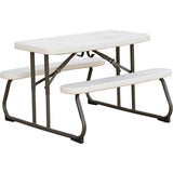 Lifetime Kid's Picnic Table, Almondchildren desk and chair