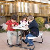 Lifetime Kid's Picnic Table, Almondchildren desk and chair