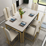 Light Luxury Dining Modern Table For Large Apartment