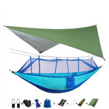 Lightweight Portable Camping Hammock and Tent Awning Rain