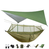 Lightweight Portable Camping Hammock and Tent Awning Rain