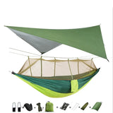 Lightweight Portable Camping Hammock and Tent Awning Rain