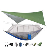 Lightweight Portable Camping Hammock and Tent Awning Rain