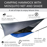 Lightweight Portable Camping Hammock and Tent Awning Rain