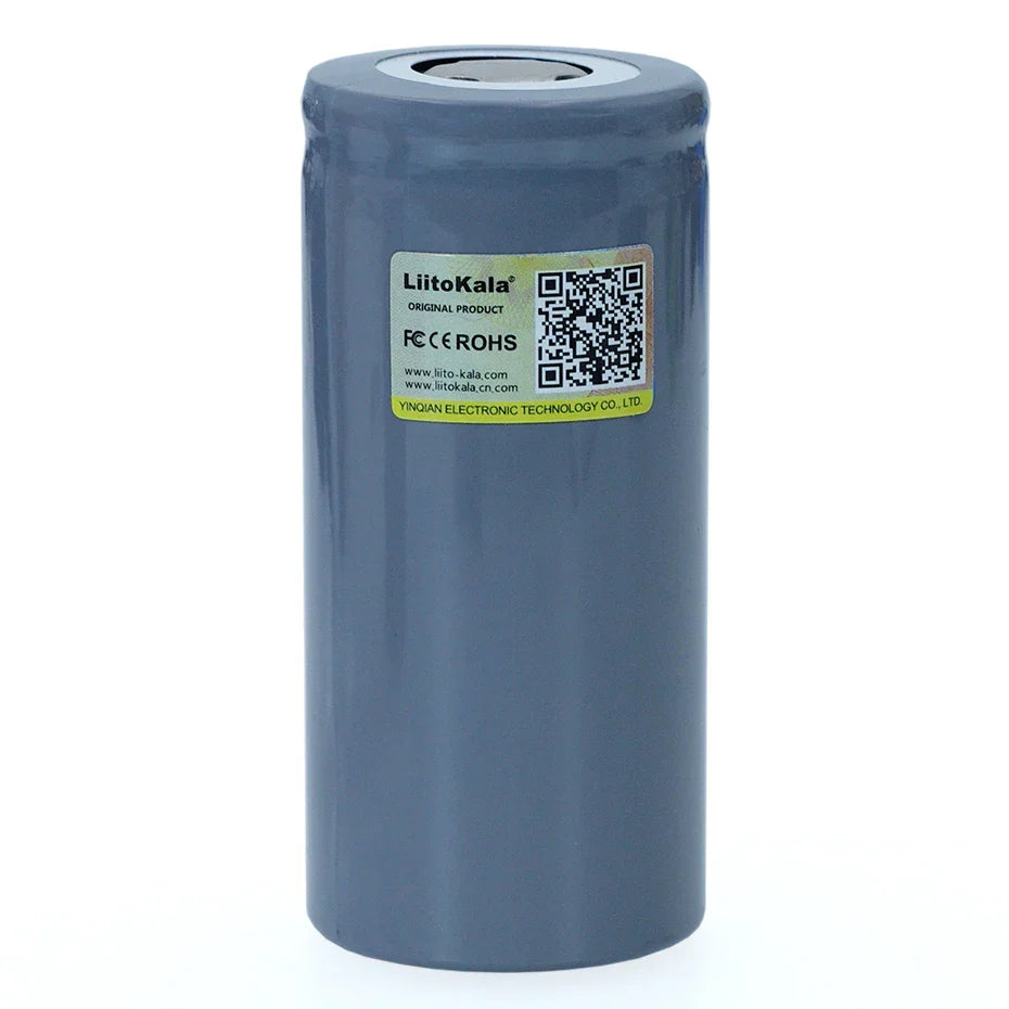 LiitoKala 32700 LiFePO4 3.2V 6500mah 35A continuous discharge