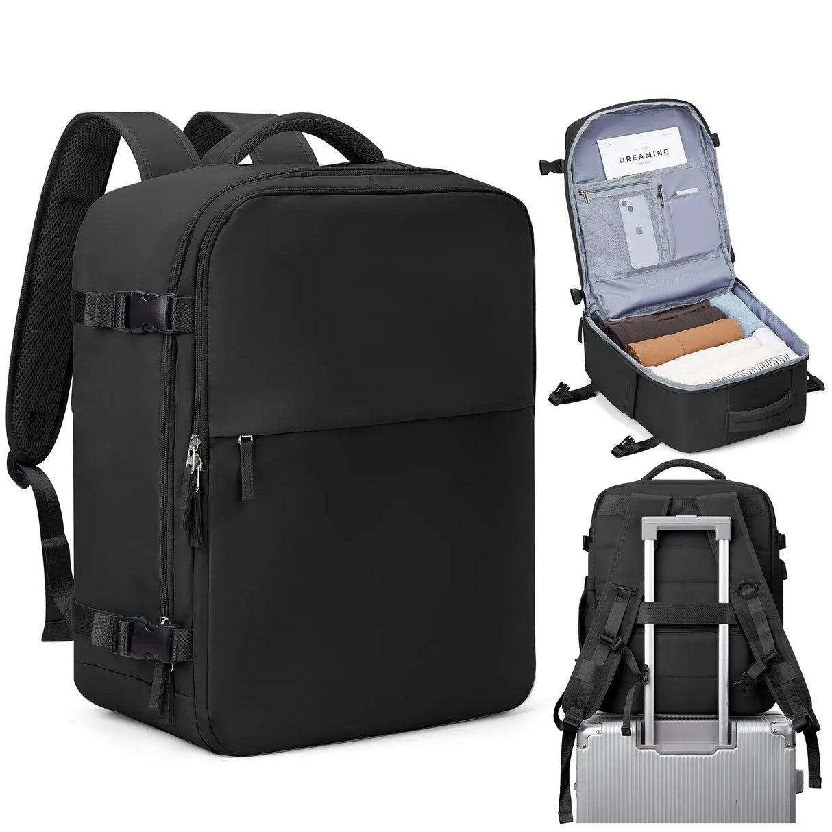 Likros Cabin Bag Ryanair 40x20x25 Easyjet 45x36x20 Backpack