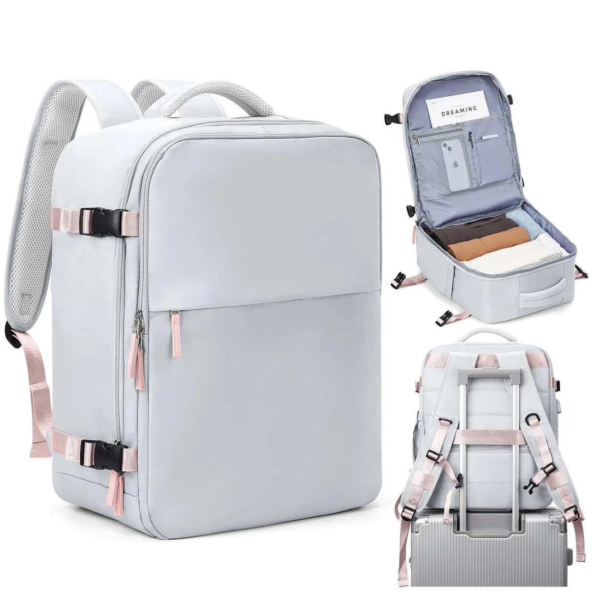 Likros Cabin Bag Ryanair 40x20x25 Easyjet 45x36x20 Backpack