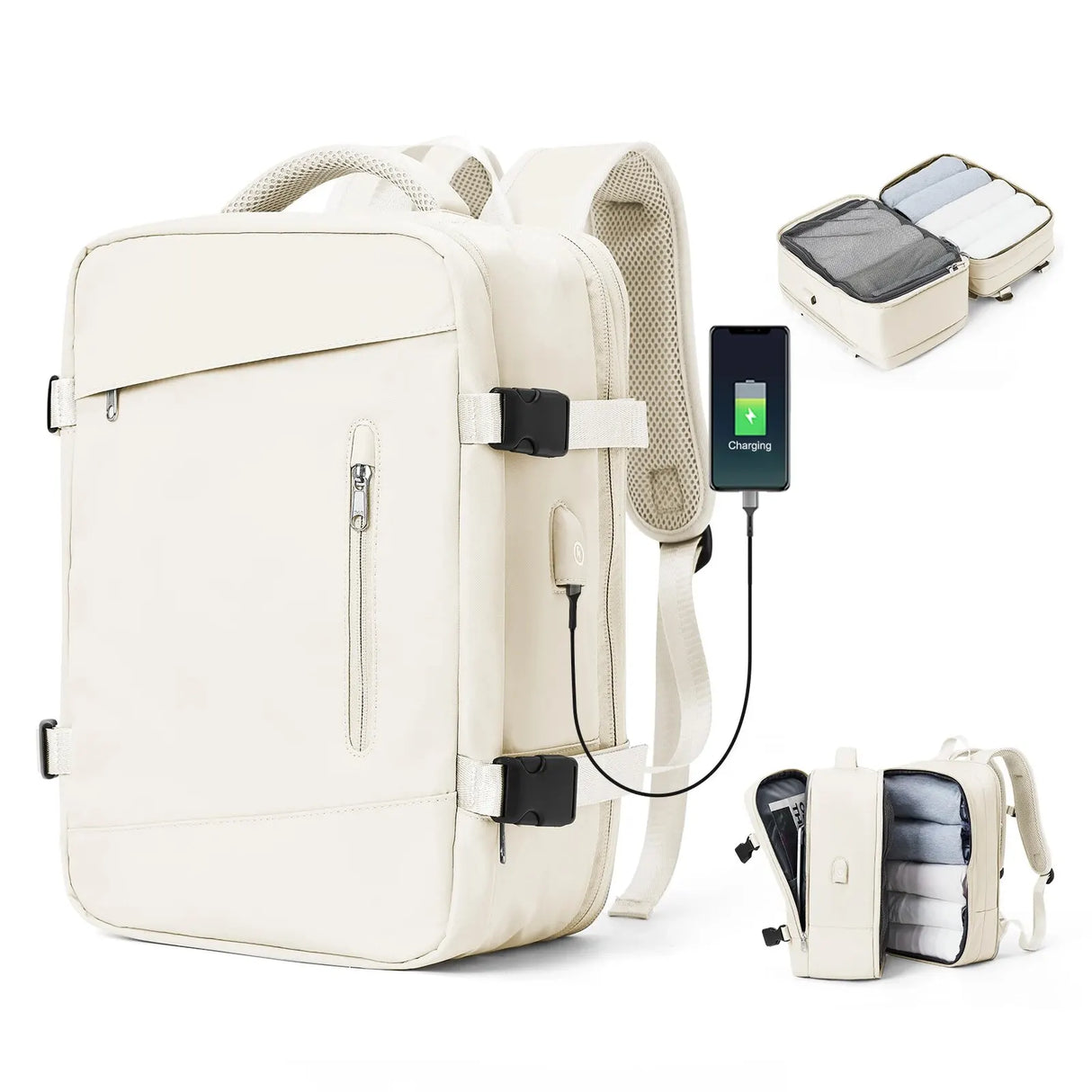 Likros Travel Backpack Cabin Bag 40x20x25 Ryanair Flight