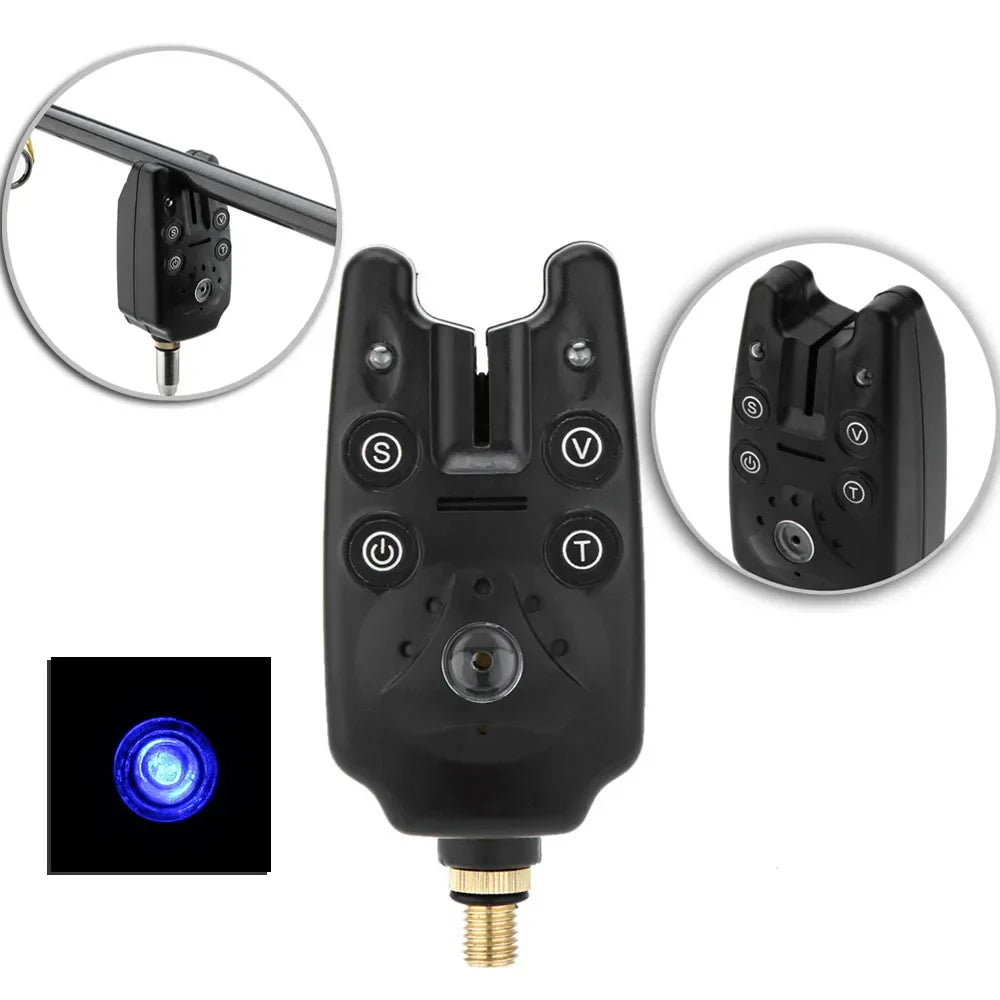 Lixada Fishing Bite Alarms Chain Alert Swinger Set