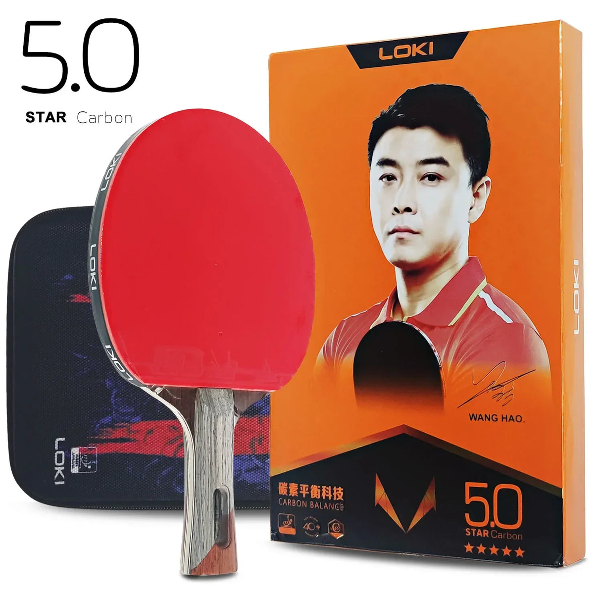 Loki RXTON R-Series 5/6/7 Star Table Tennis Racket