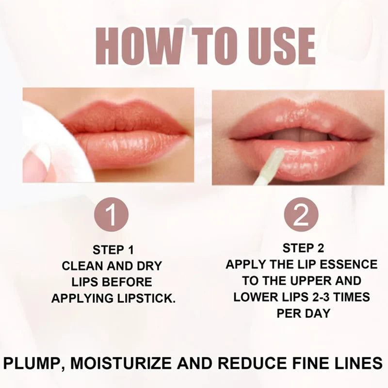 Long Lasting Volumising Lips Serum Plumper Repairing Reduce