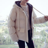 Lucyever New Winter Women's Down Cotton Jacket Casual