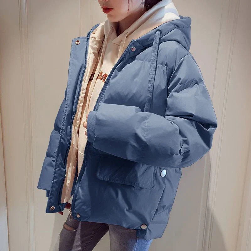 Lucyever New Winter Women's Down Cotton Jacket Casual