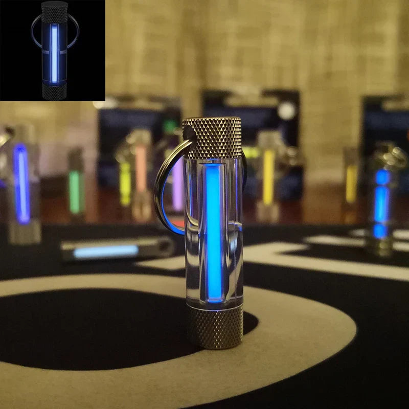 Luminous Lights Lamp keychain Tool Automatic Light Key