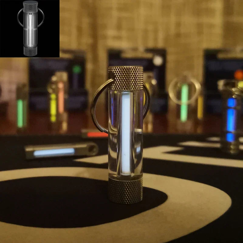 Luminous Lights Lamp keychain Tool Automatic Light Key