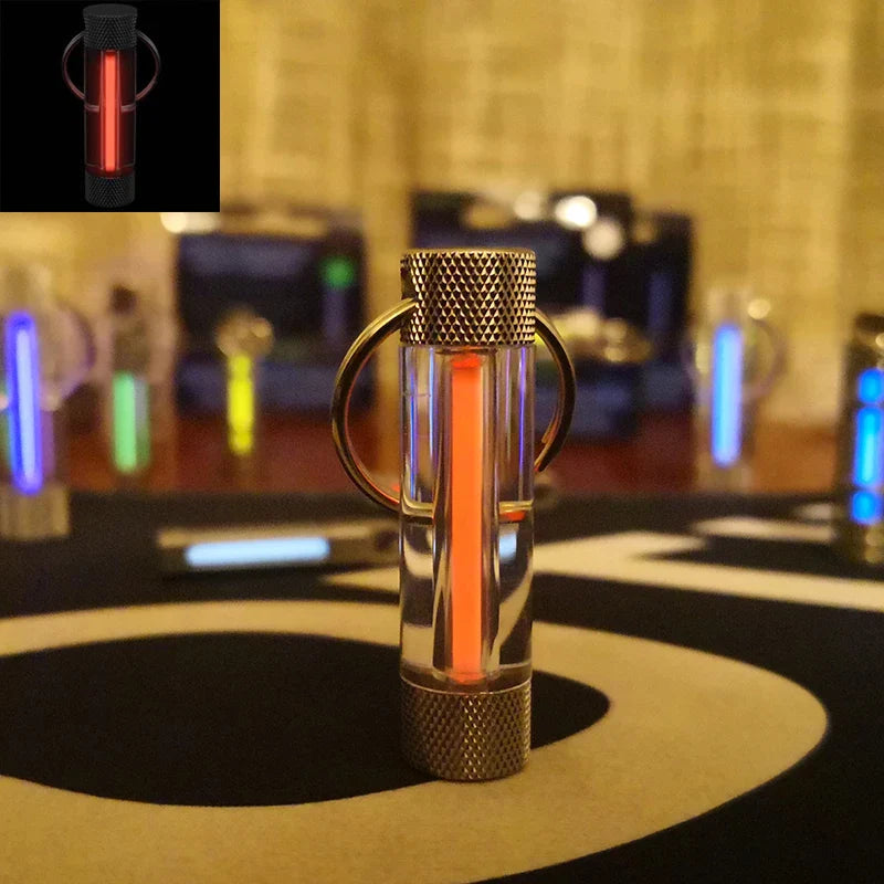 Luminous Lights Lamp keychain Tool Automatic Light Key