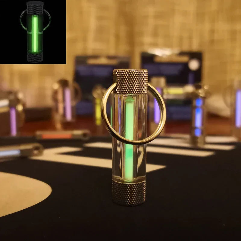 Luminous Lights Lamp keychain Tool Automatic Light Key