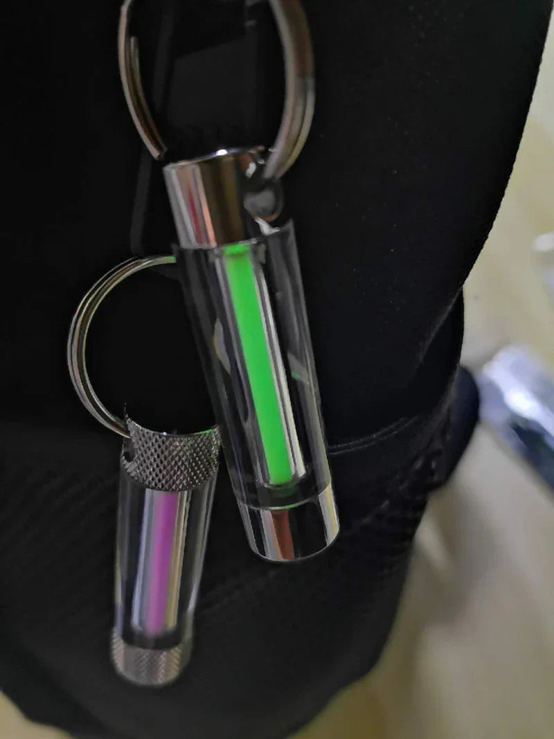 Luminous Lights Lamp keychain Tool Automatic Light Key