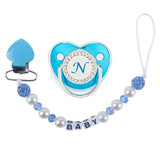 Luxury Blue And Pink Baby Pacifier BPA Free