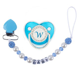 Luxury Blue And Pink Baby Pacifier BPA Free